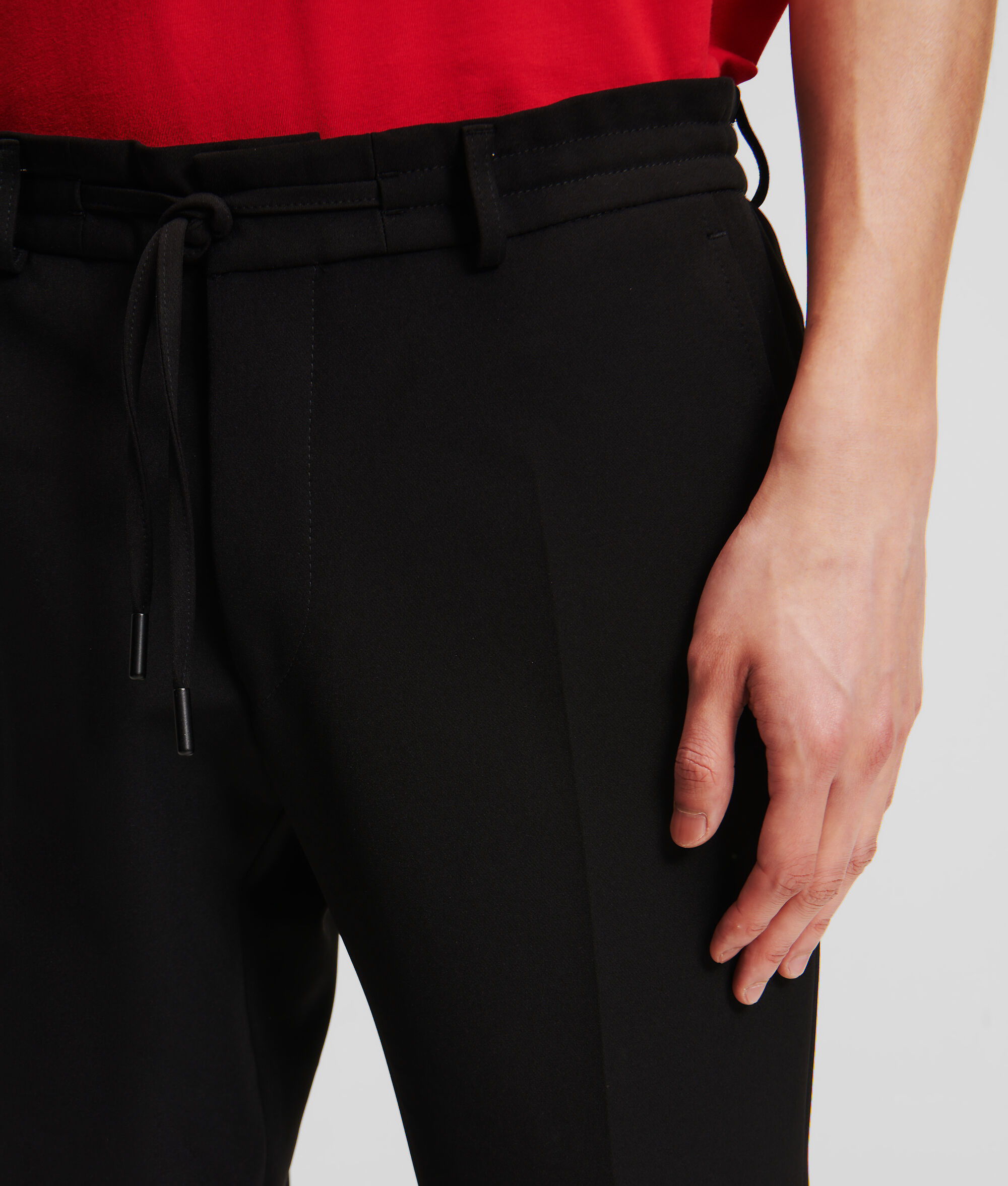 (image for) Eco-Friendly DRAWSTRING WAIST TROUSERS